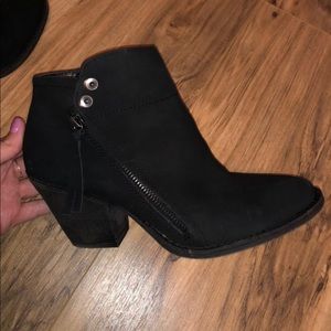 Pop Ankle booties, Size 8.5, Black